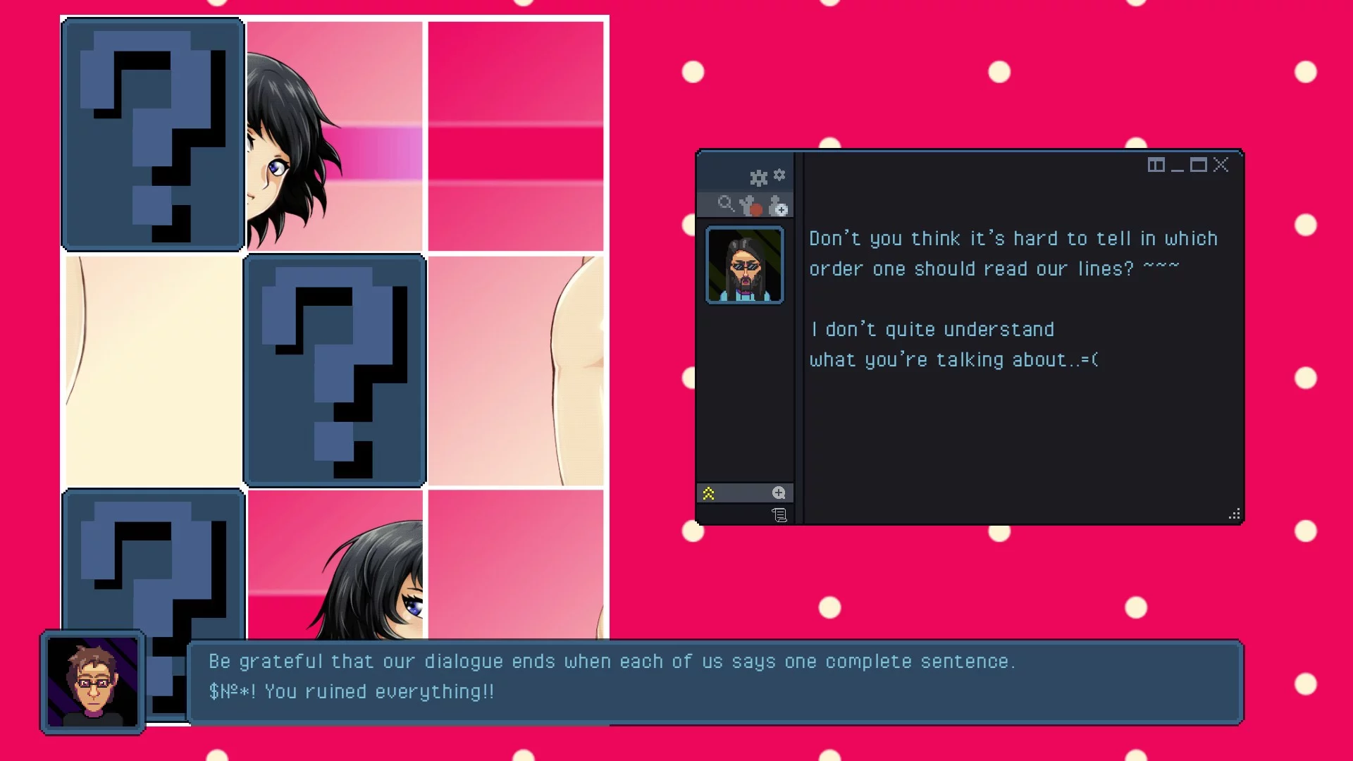 Изображение игры: I (DON'T) HATE HENTAI PUZZLES