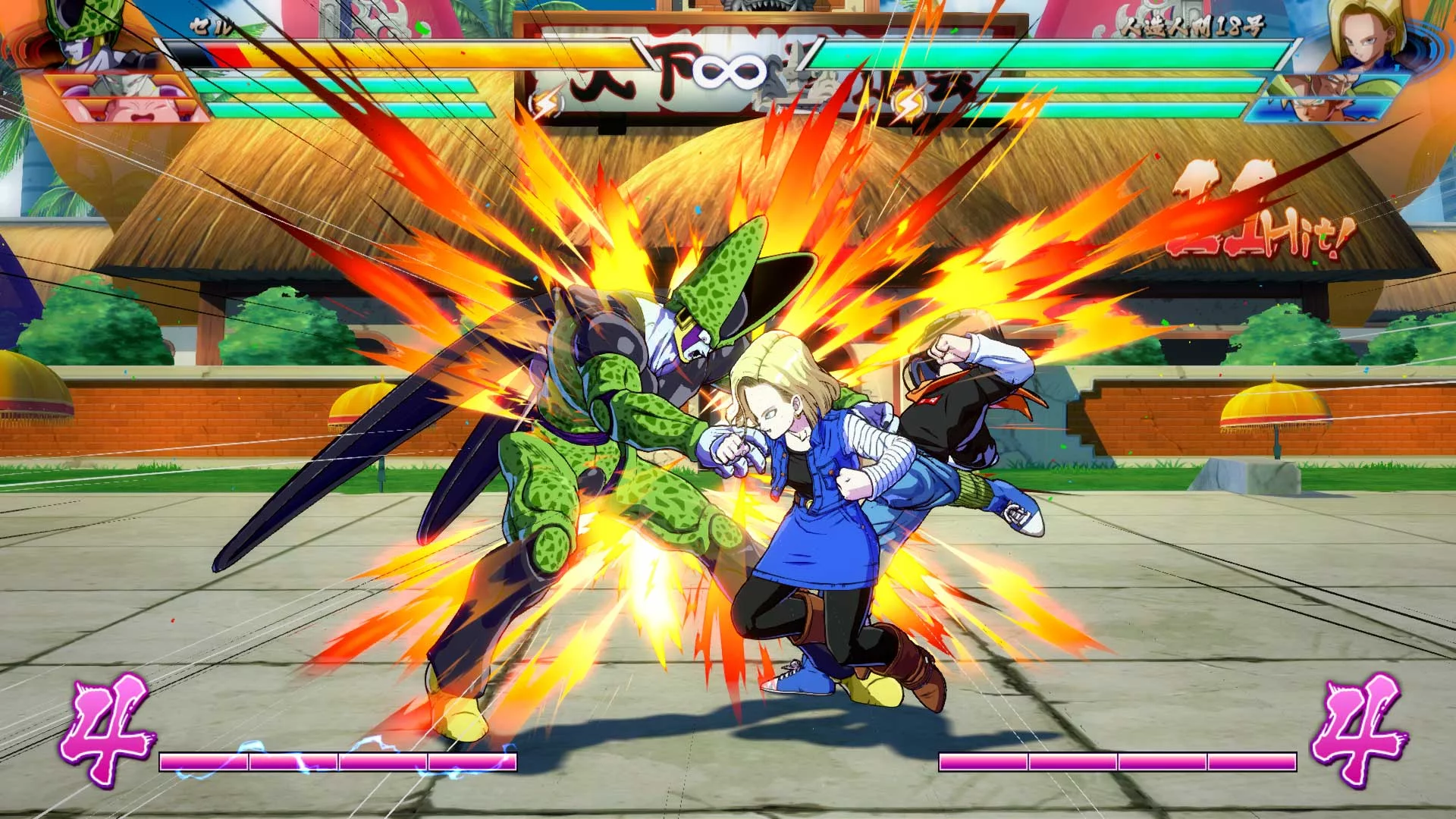 Изображение игры: DRAGON BALL FIGHTERZ - Open Beta