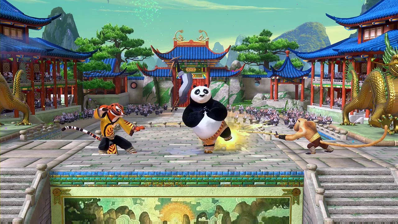 Изображение игры: Kung Fu Panda Showdown of Legendary Legends