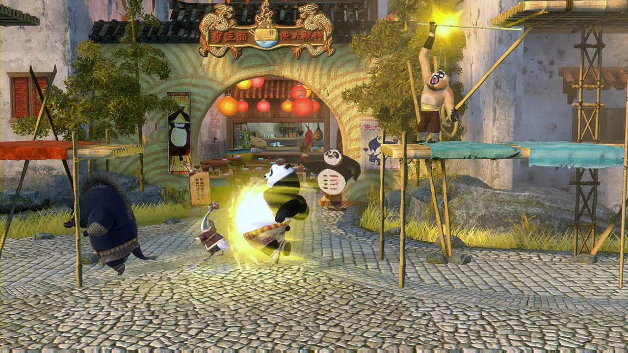 Изображение игры: Kung Fu Panda Showdown of Legendary Legends