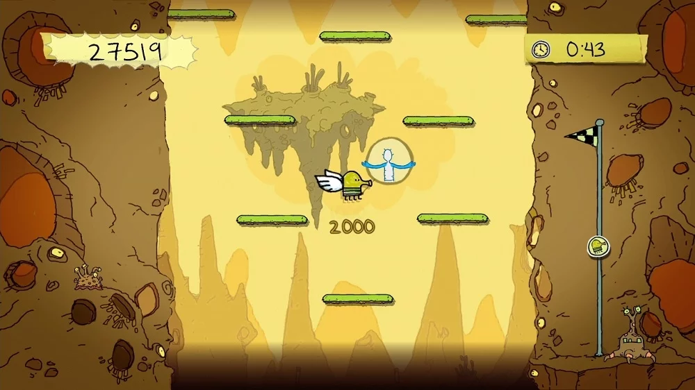 Изображение игры: Doodle Jump for Kinect