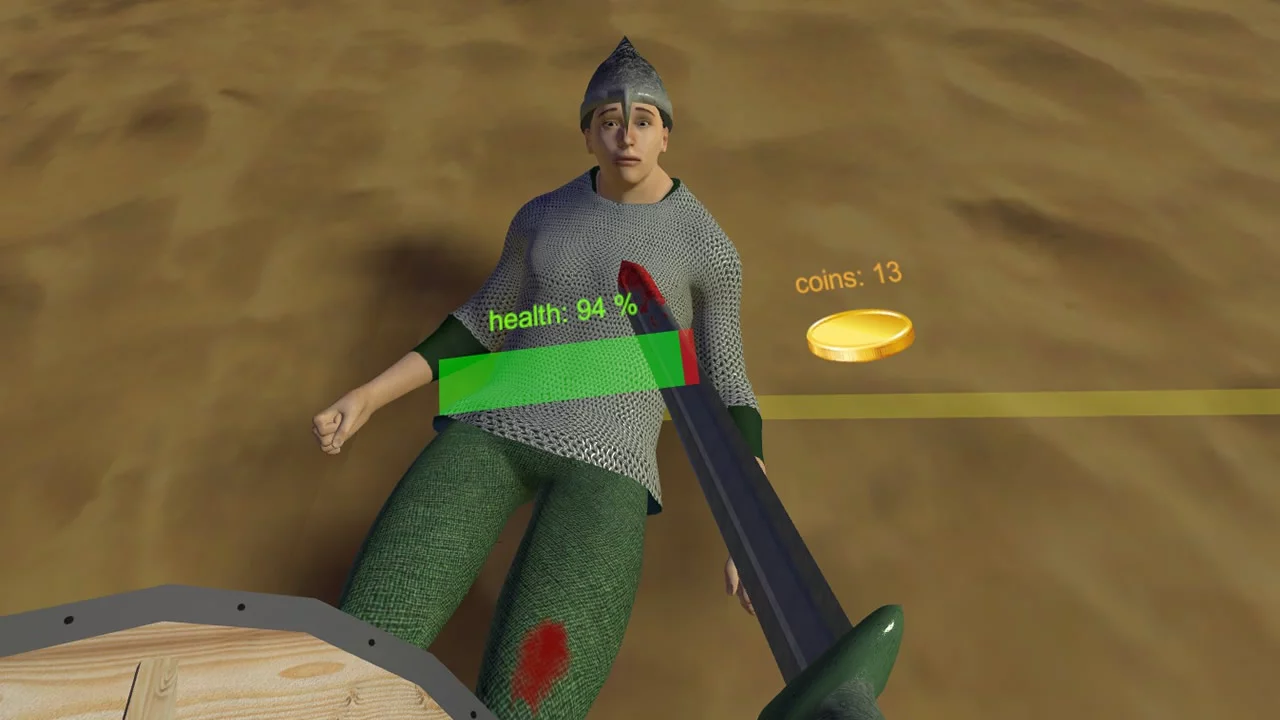 Изображение игры: Sword and Shield: Arena VR
