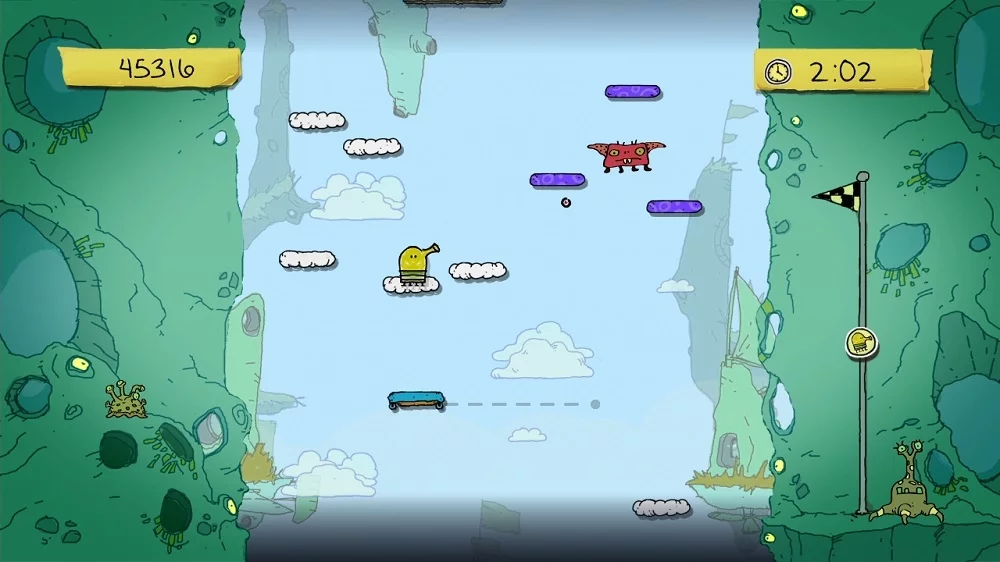 Изображение игры: Doodle Jump for Kinect