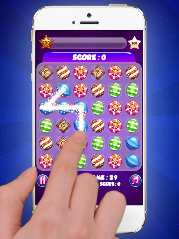 Изображение игры: Candy Blast Madness - Puzzle Game With Various Candy Themes