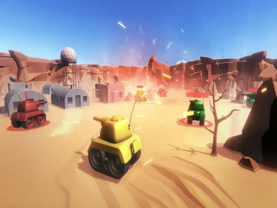 Изображение игры: Epic Tank Battle Simulator 3D