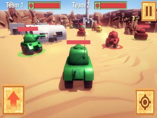 Изображение игры: Epic Tank Battle Simulator 3D