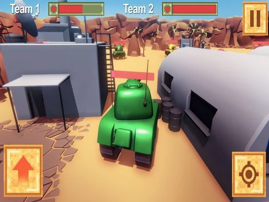 Изображение игры: Epic Tank Battle Simulator 3D