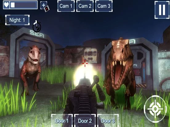 Изображение игры: Nights At Jurassic Island Survival