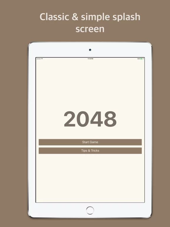Изображение игры: 2048 - puzzle number