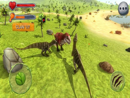 Изображение игры: Jurassic Dino Clan Simulator