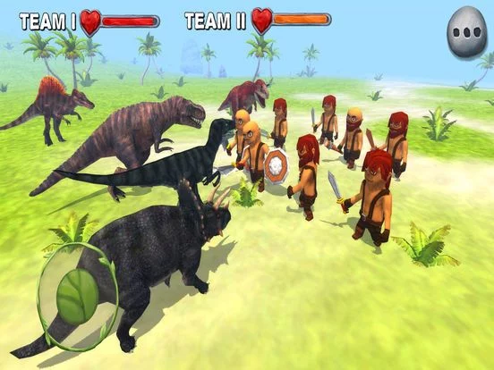 Изображение игры: Dino Hunter Battle Simulator