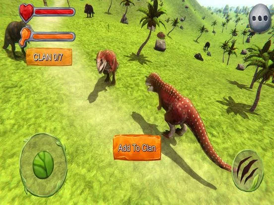 Изображение игры: Jurassic Dino Clan Simulator