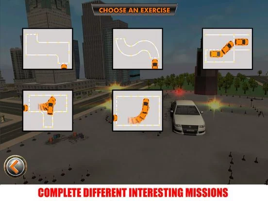 Изображение игры: Extreme Driving School Racing Test