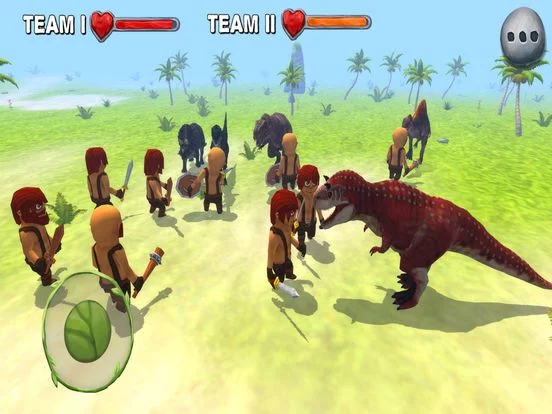 Изображение игры: Dino Hunter Battle Simulator