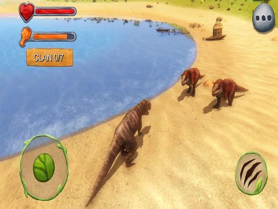 Изображение игры: Jurassic Dino Clan Simulator