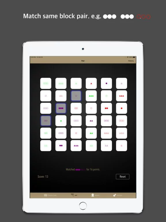 Изображение игры: Matchismo - cards & pair