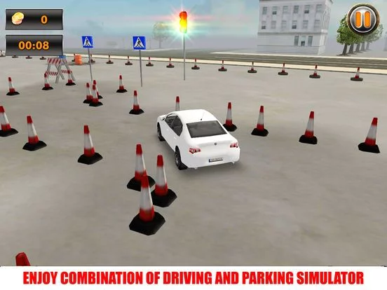 Изображение игры: Extreme Driving School Racing Test