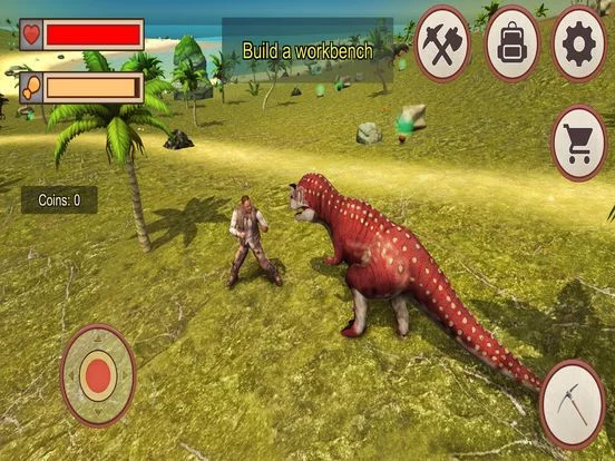 Изображение игры: Jurassic Dino Island 3D