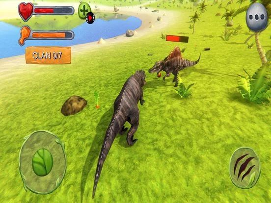 Изображение игры: Jurassic Dino Clan Simulator
