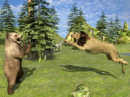 Изображение игры: Forest Wild Life Simulator 3D