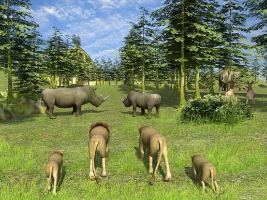 Изображение игры: Forest Wild Life Simulator 3D