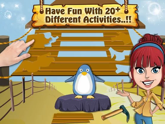 Изображение игры: Penguin Escape Puzzle Game