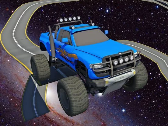 Изображение игры: Galaxy Stunt Racing Game 3D