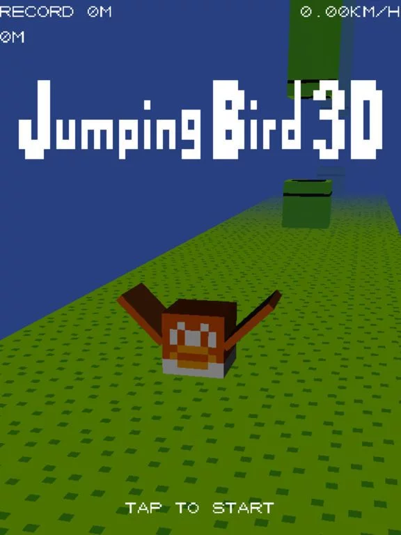 Изображение игры: Jumping Bird 3D