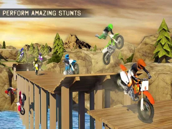 Изображение игры: Dirt Bike Racing PRO: Trial Extreme Moto X Rider