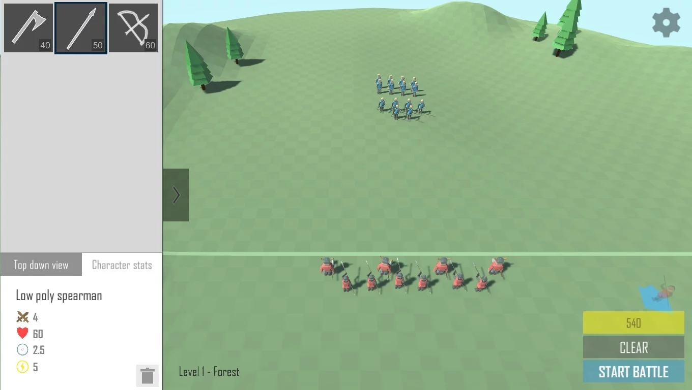 Изображение игры: Medieval Battle Simulator
