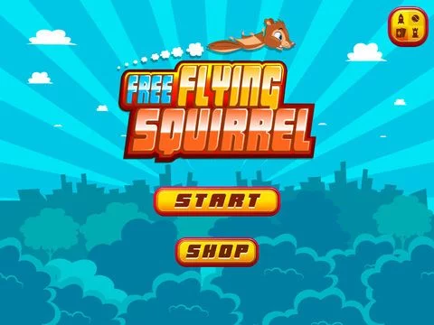Изображение игры: Free Flying Squirrel!