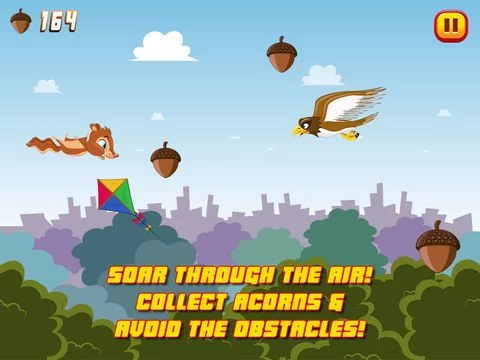Изображение игры: Free Flying Squirrel!