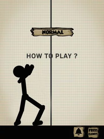 Изображение игры: Stickman Doodle Thief Fall: Amazing Jump Adventure