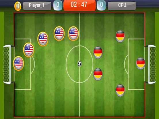 Изображение игры: Mini Soccer 2017 - Finger Football Game
