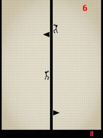 Изображение игры: Stickman Doodle Thief Fall: Amazing Jump Adventure