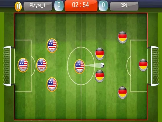 Изображение игры: Mini Soccer 2017 - Finger Football Game