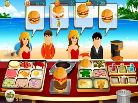 Изображение игры: Burger Cooking Restaurant