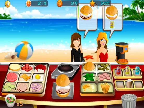 Изображение игры: Burger Cooking Restaurant