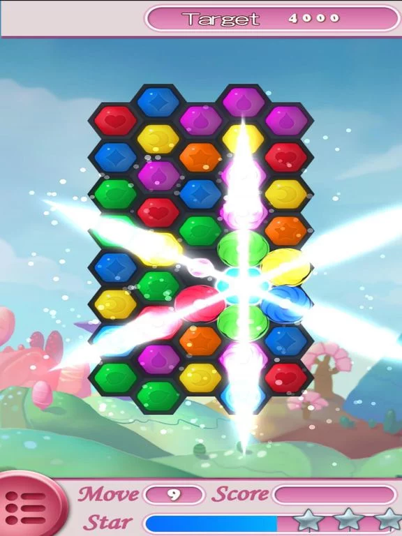 Изображение игры: Hexa Mania 2017 - Flower Puzzle Game
