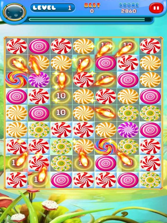 Изображение игры: Super Sweet Candy Mania:Match3 Game