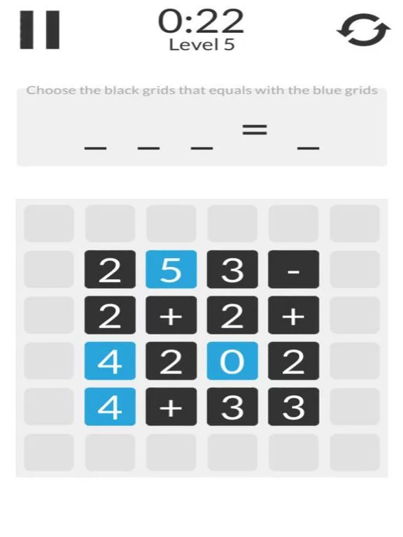 Изображение игры: Endless Math Puzzle Challenge