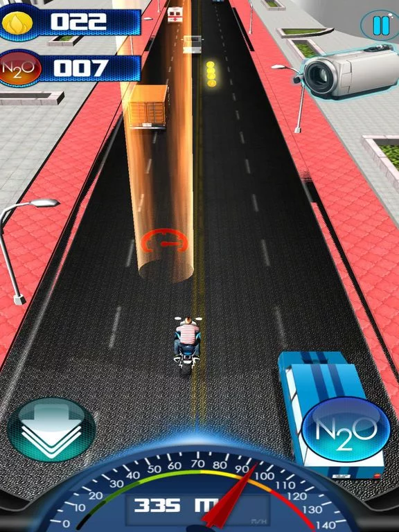 Изображение игры: Moto Racing 3D 2017: City Race Game