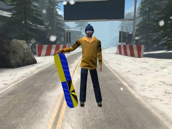 Изображение игры: 3D Snowboard Racing - eXtreme Snowboarding Crazy Race Games