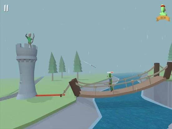 Изображение игры: Archer Hero 3D - King Of Archery