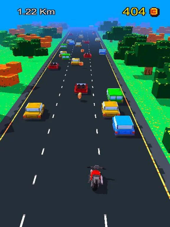 Изображение игры: Highway Motorbike Racer 3D