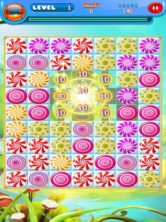 Изображение игры: Super Sweet Candy Mania:Match3 Game