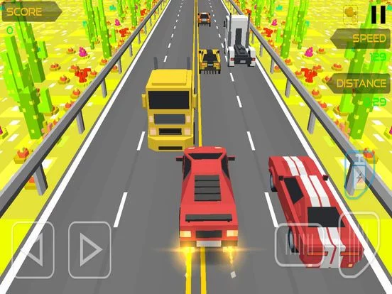 Изображение игры: Car Racing 3D - Endless Road Driving