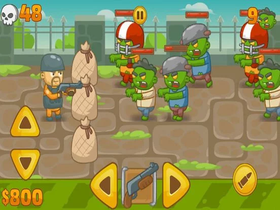 Изображение игры: Zombie Battle - Shoot Zombies