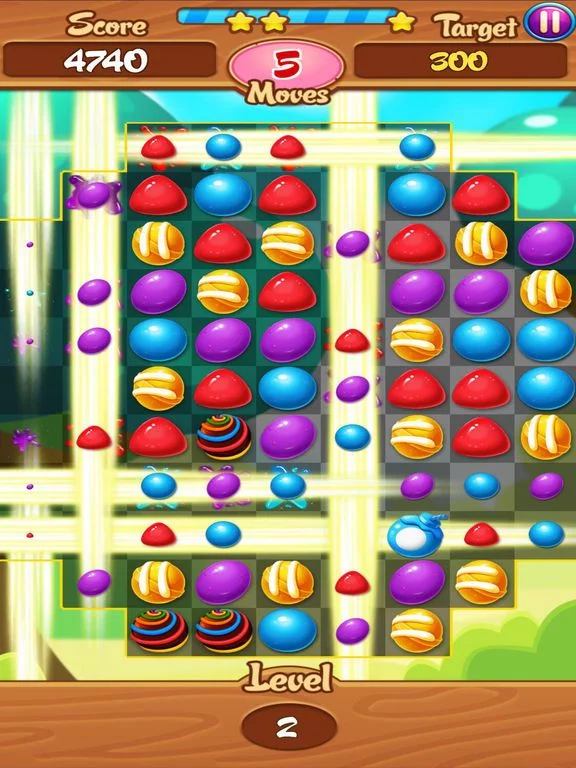 Изображение игры: Fruit Garden Mania: Match-3 Puzzle Game
