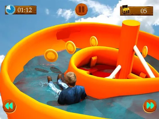 Изображение игры: Water Slide Sim Games 2018